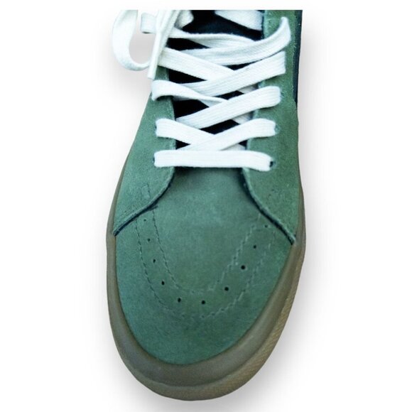 Vans Sk8-Hi MTE Collection Green Suede HighTops Insulated Interior Men Size 10.5 - Picture 14 of 16